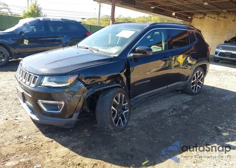 2021 Jeep Compass Limited 4X4 z USA, uszkodzony, nr VIN 3C4NJDCB9MT565539